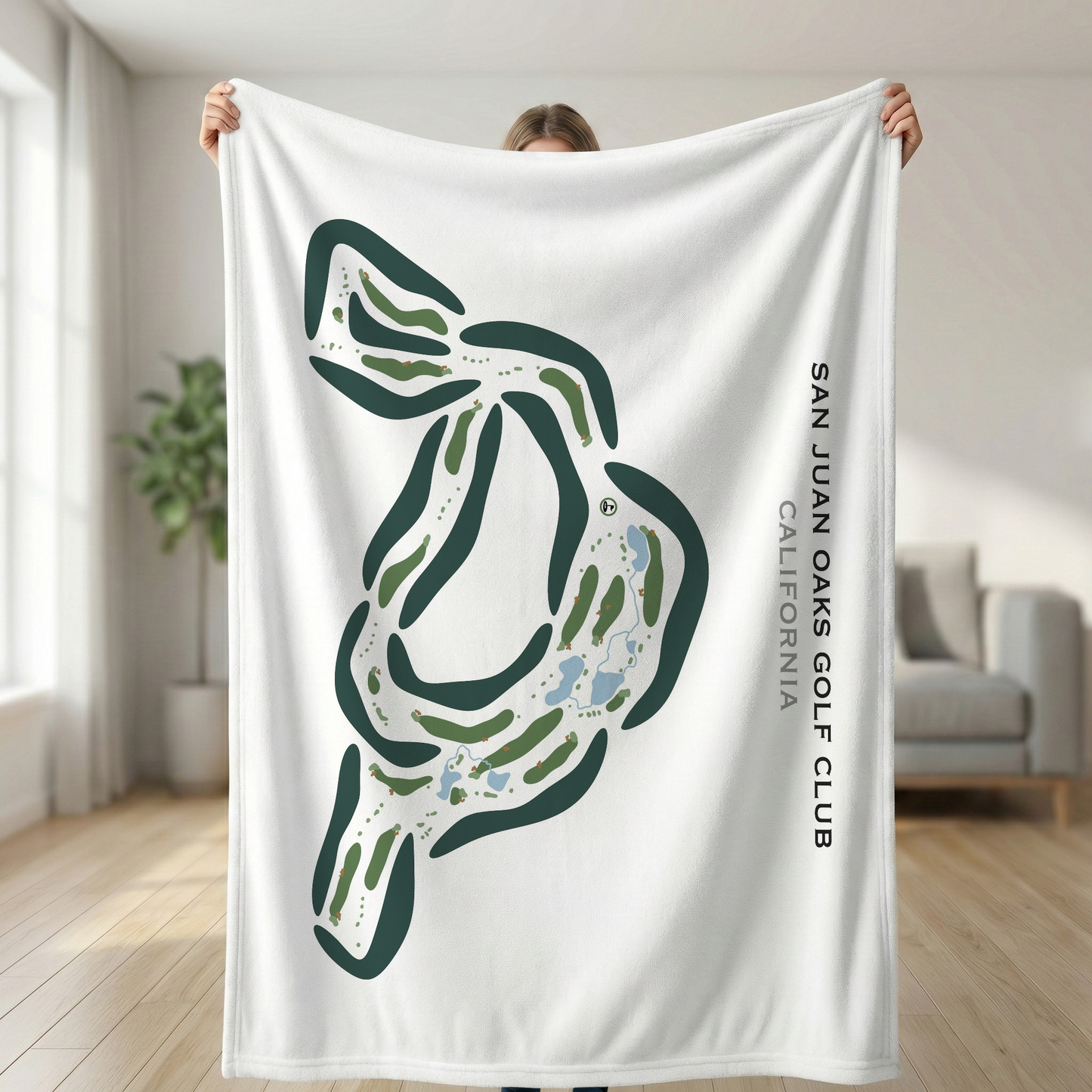 San Juan Oaks Golf Club, California - Printed Golf Courses