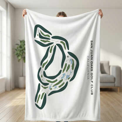 San Juan Oaks Golf Club, California - Printed Golf Courses