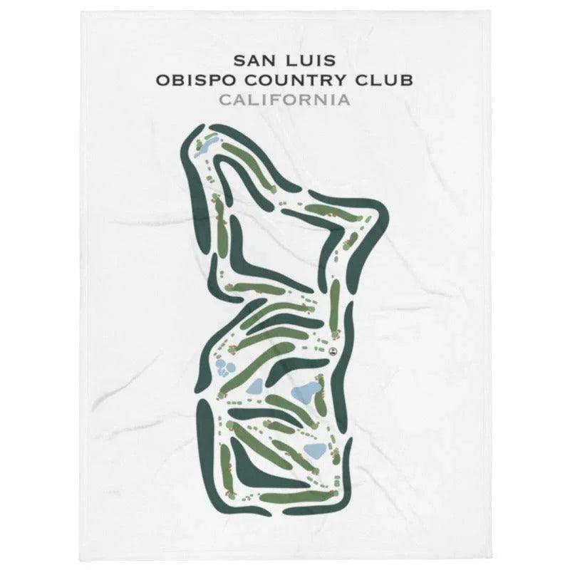San Luis Obispo Country Club, California - Printed Golf Course