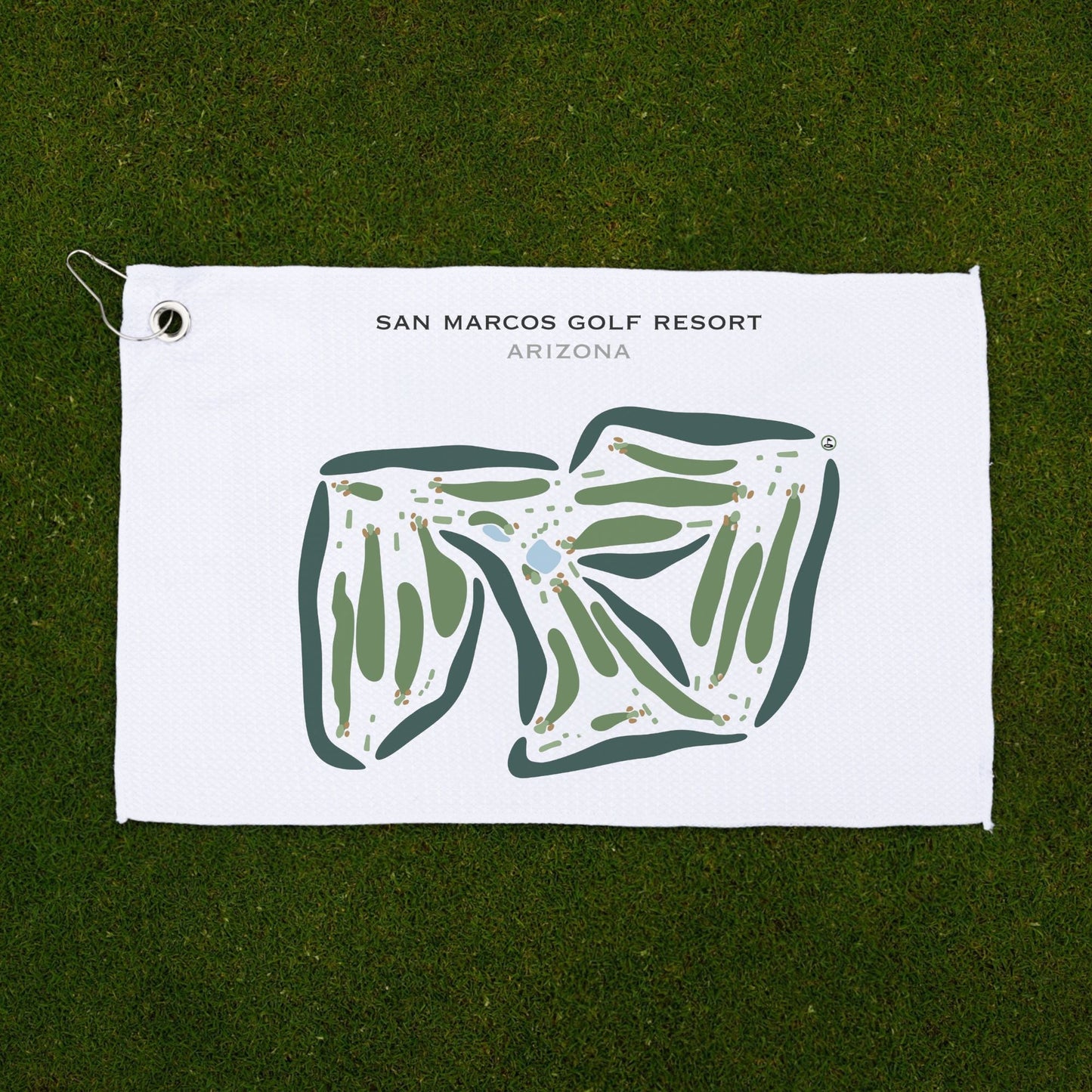 San Marcos Golf Resort, Arizona - Printed Golf Courses