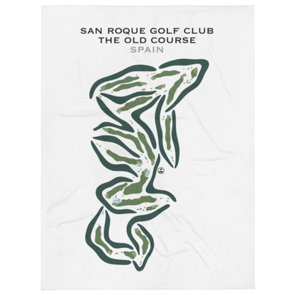 San Roque Golf Club, The Old Course, Spain - Printed Golf Courses