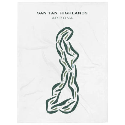 San Tan Highlands, Arizona - Printed Golf Courses