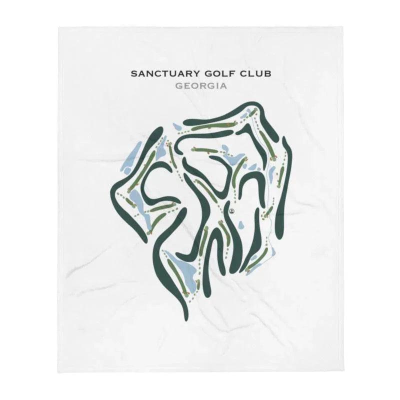 Sanctuary Golf Club, Georgia - Printed Golf Courses