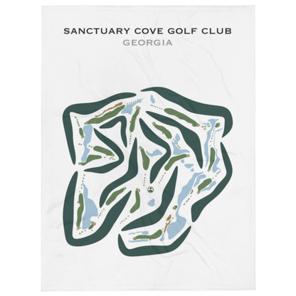 Sanctuary Cove Golf Club, Georgia - Printed Golf Courses
