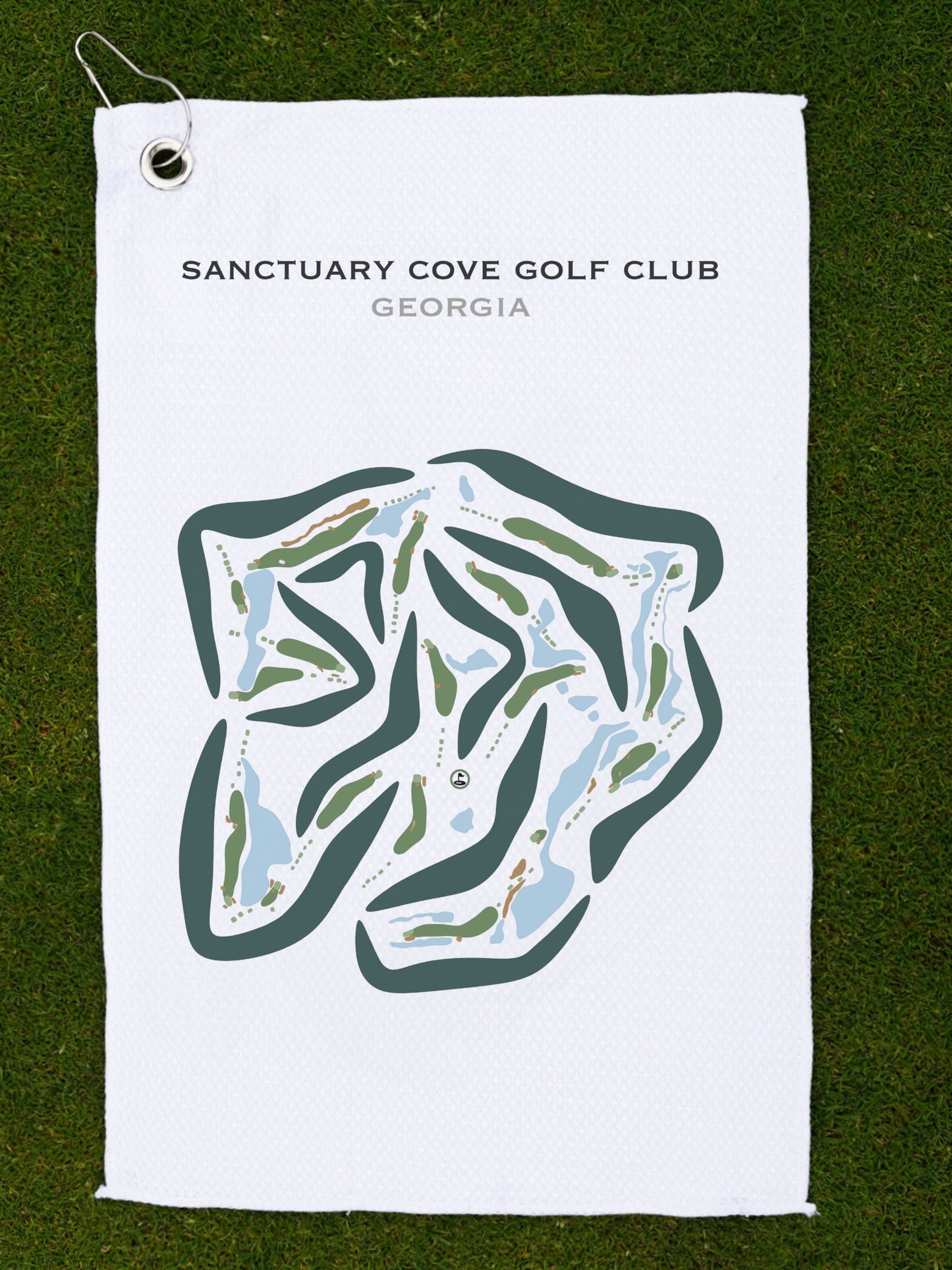 Sanctuary Cove Golf Club, Georgia - Printed Golf Courses