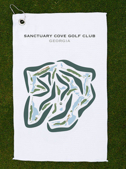Sanctuary Cove Golf Club, Georgia - Printed Golf Courses