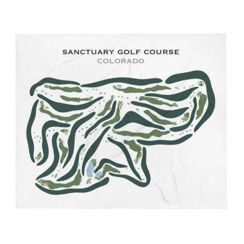 Sanctuary Golf Course, Colorado - Printed Golf Courses