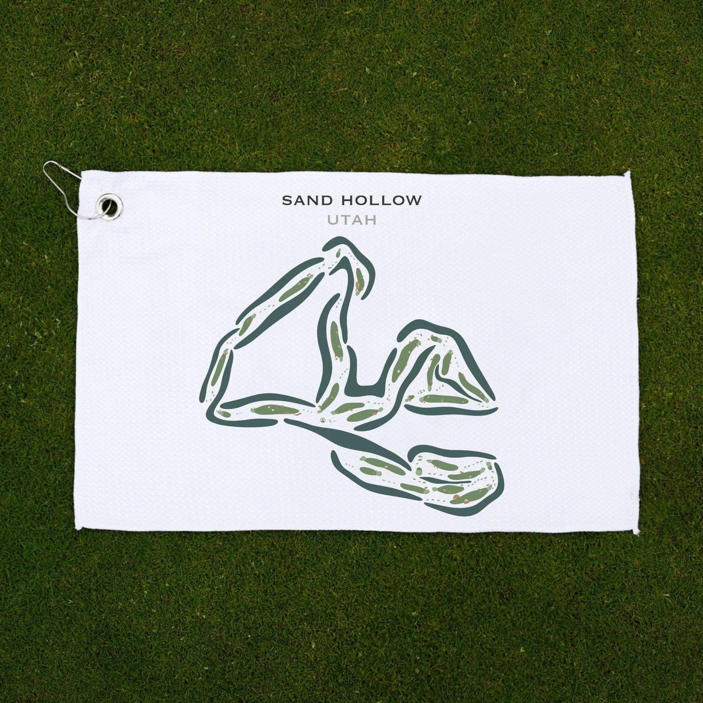 Sand Hollow Resort Golf Course, Hurricane Utah - Printed Golf Courses