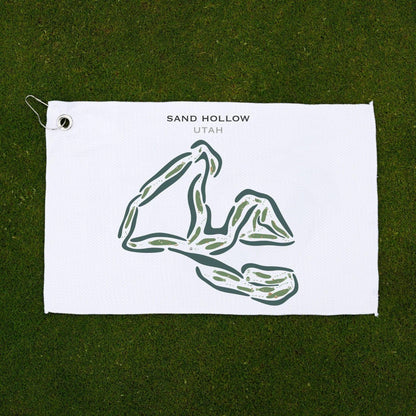 Sand Hollow Resort Golf Course, Hurricane Utah - Printed Golf Courses