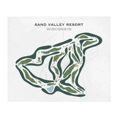 Sand Valley Resort, Wisconsin - Printed Golf Courses