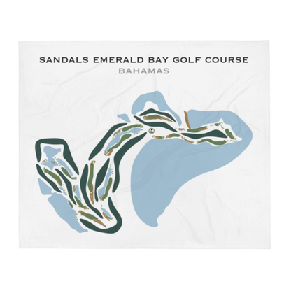 Sandals Emerald Bay, Bahamas - Printed Golf Courses
