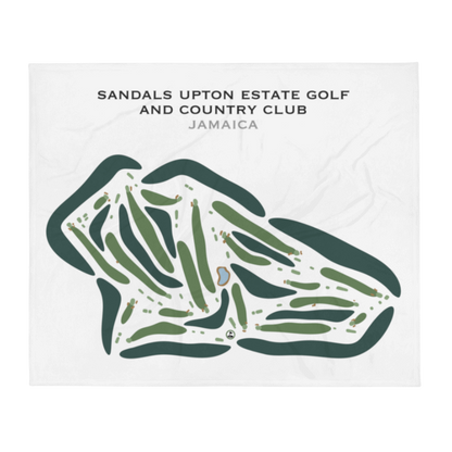 Sandals Upton Estate Golf & Country Club, Jamaica - Printed Golf Courses