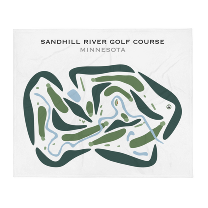 Sandhill River Golf Course, Minnesota - Printed Golf Courses