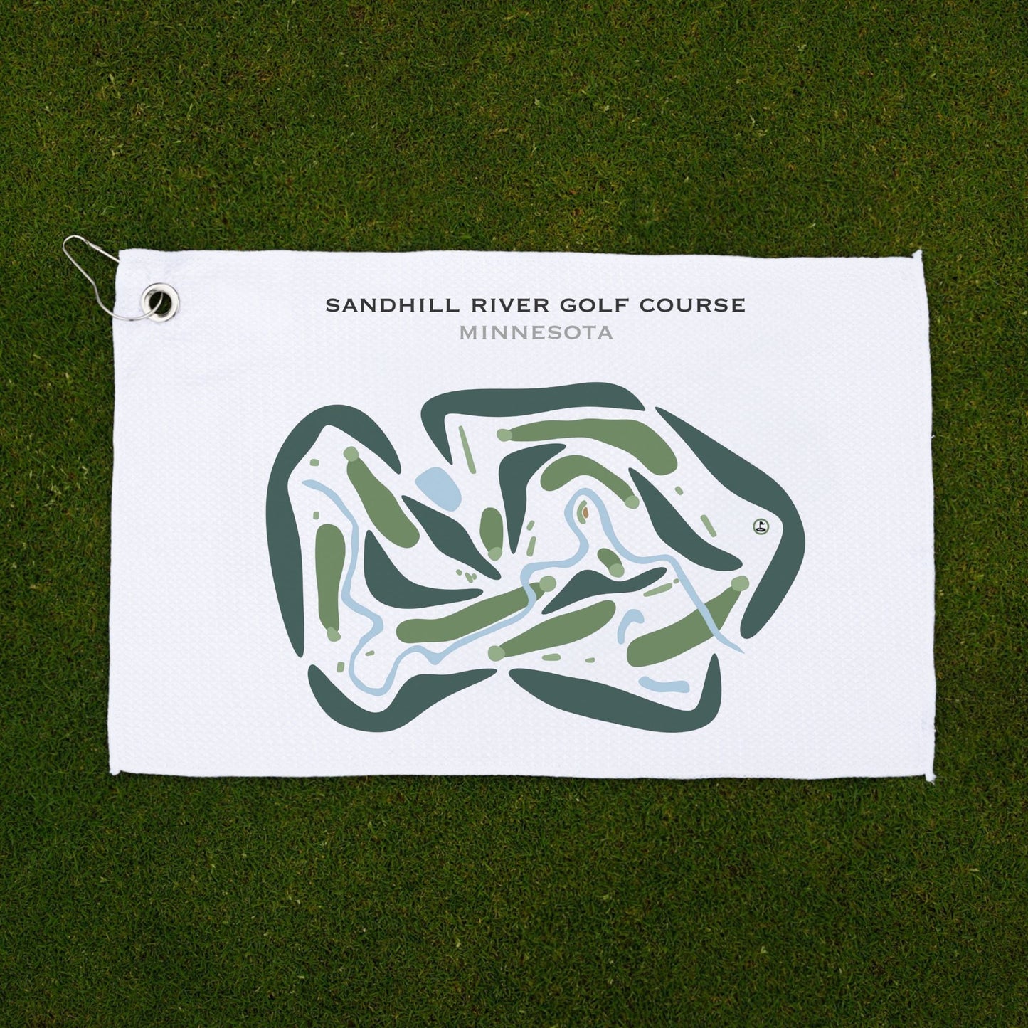 Sandhill River Golf Course, Minnesota - Printed Golf Courses
