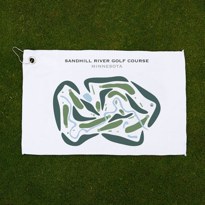 Sandhill River Golf Course, Minnesota - Printed Golf Courses