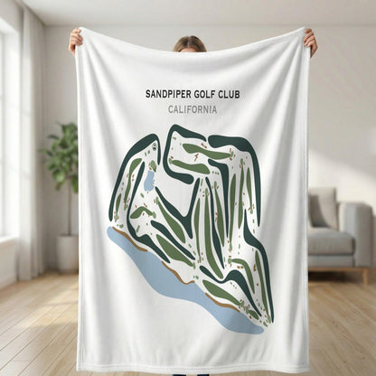 Sandpiper Golf Club, California - Printed Golf Courses