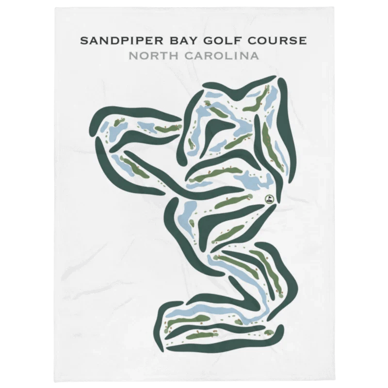 Sandpiper Bay Golf Course, North Carolina - Printed Golf Courses