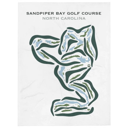 Sandpiper Bay Golf Course, North Carolina - Printed Golf Courses