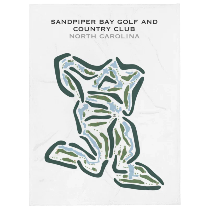 Sandpiper Bay Golf & Country Club, North Carolina - Printed Golf Courses