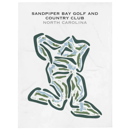 Sandpiper Bay Golf & Country Club, North Carolina - Printed Golf Courses