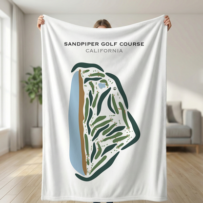 Sandpiper Golf Course, California - Printed Golf Courses