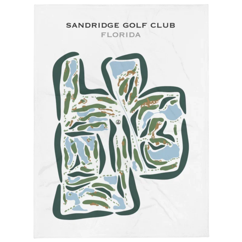 Sandridge Golf Club, Florida - Printed Golf Courses