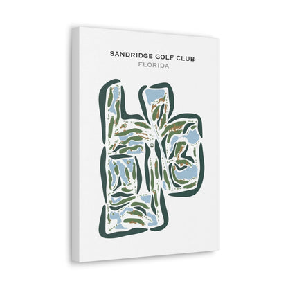 Sandridge Golf Club, Florida - Printed Golf Courses
