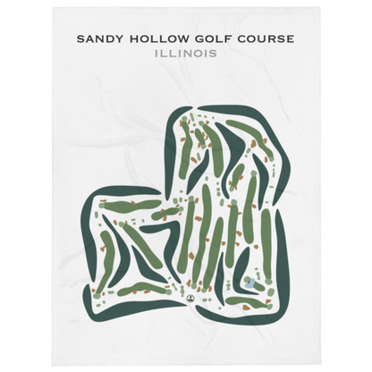 Sandy Hollow Golf Course, Illinois - Printed Golf Courses
