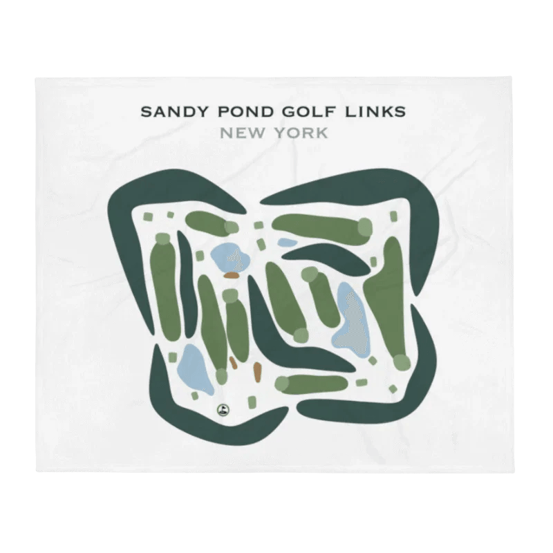 Sandy Pond Golf Links, New York - Printed Golf Courses
