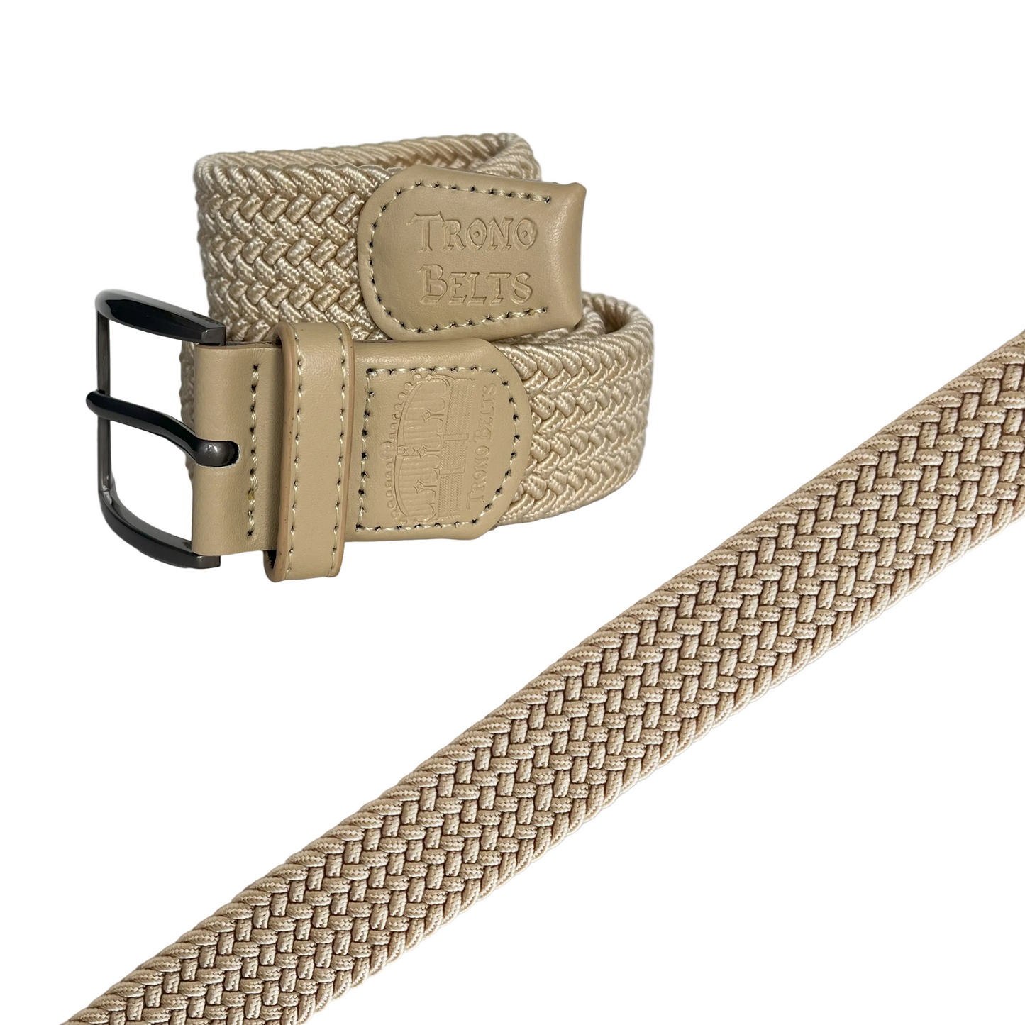 Sandy Tan Premium Stretch Belt