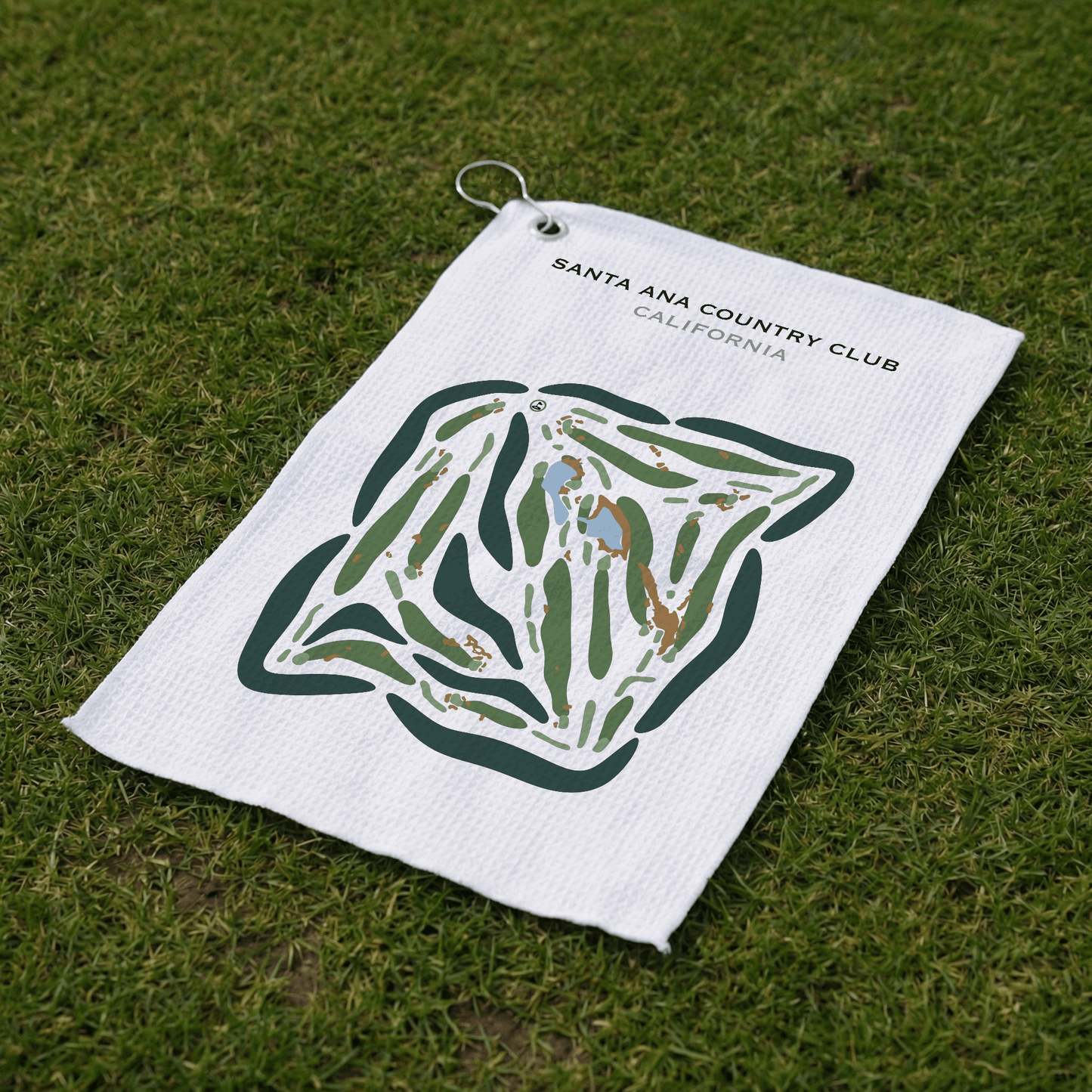 Santa Ana Country Club, California - Printed Golf Courses