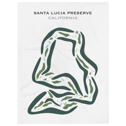 Santa Lucia Preserve, California - Printed Golf Courses