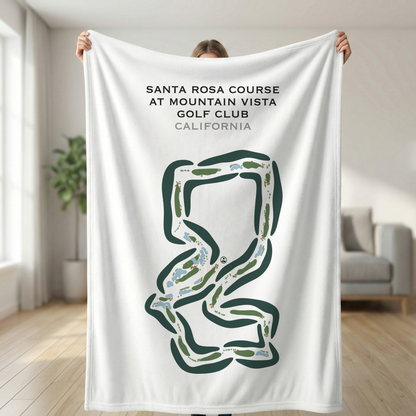 Santa Rosa Course at Mountain Vista Golf Club, California - Printed Golf Courses