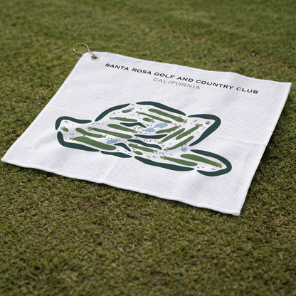 Santa Rosa Golf & Country Club, California - Printed Golf Courses