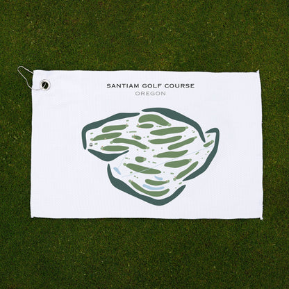 Santiam Golf Course, Oregon - Printed Golf Courses