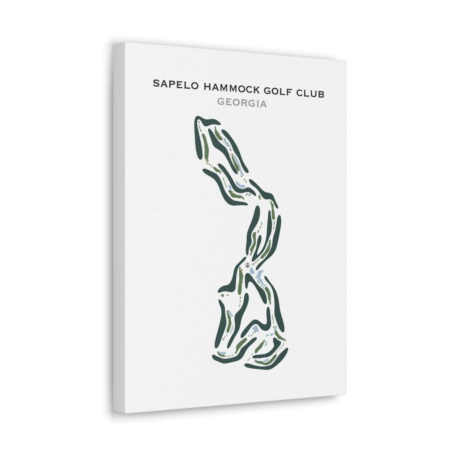 Sapelo Hammock Golf Club, Georgia - Printed Golf Course