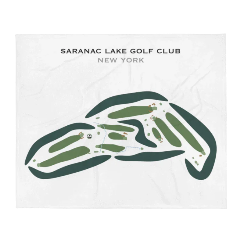Saranac Lake Golf Club, New York - Printed Golf Courses