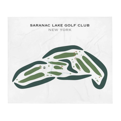 Saranac Lake Golf Club, New York - Printed Golf Courses