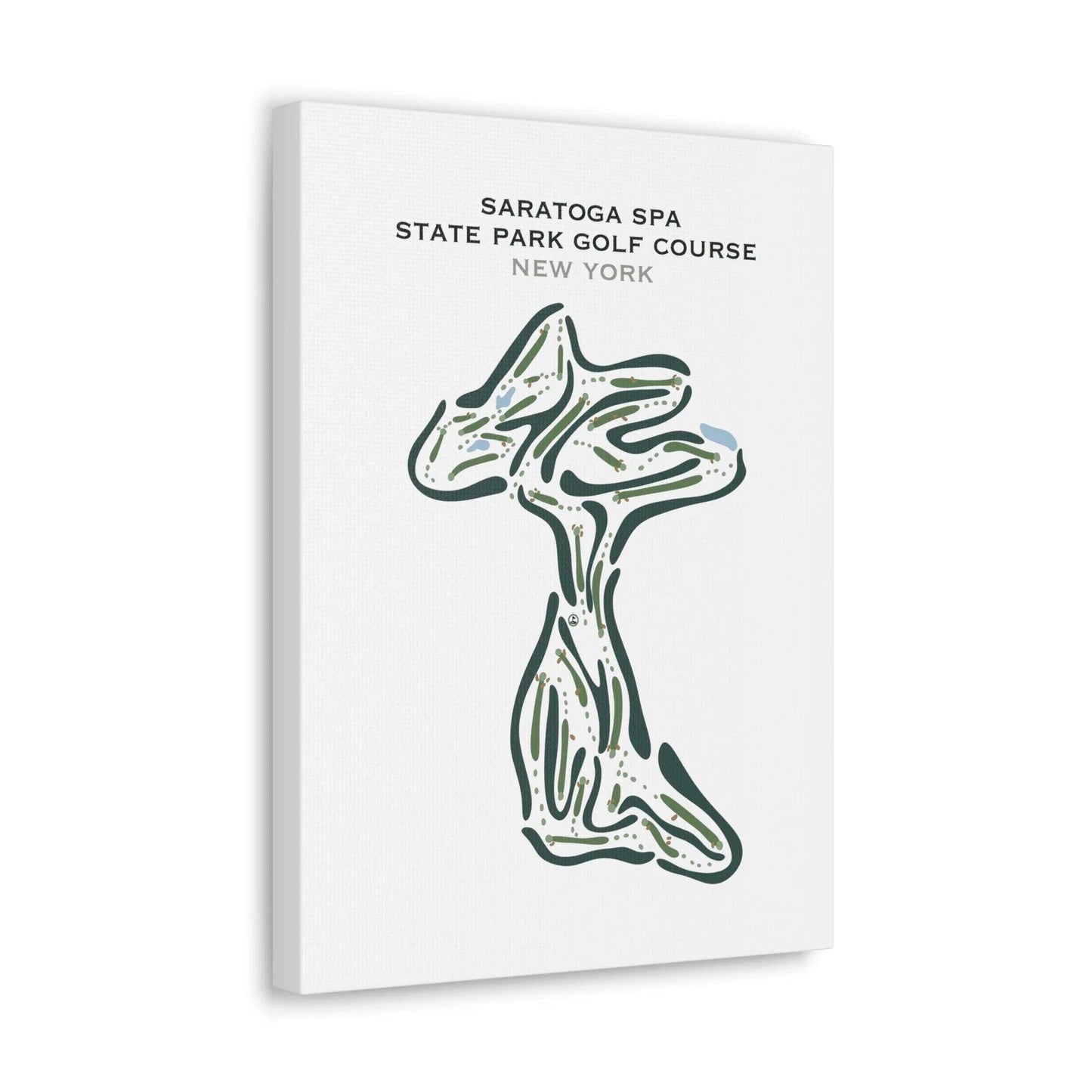 Saratoga Spa State Park Golf Course, New York - Printed Golf Courses