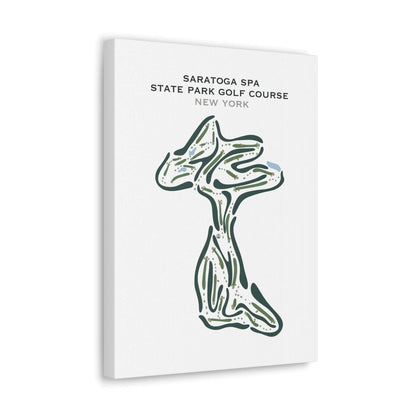 Saratoga Spa State Park Golf Course, New York - Printed Golf Courses