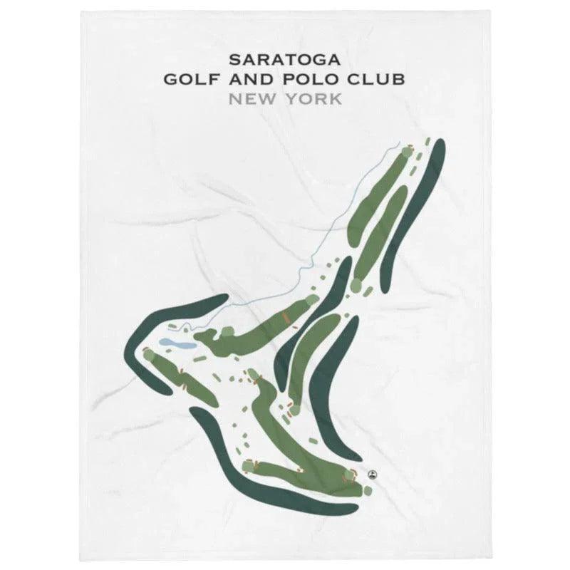 Saratoga Golf & Polo Club, New York - Printed Golf Course