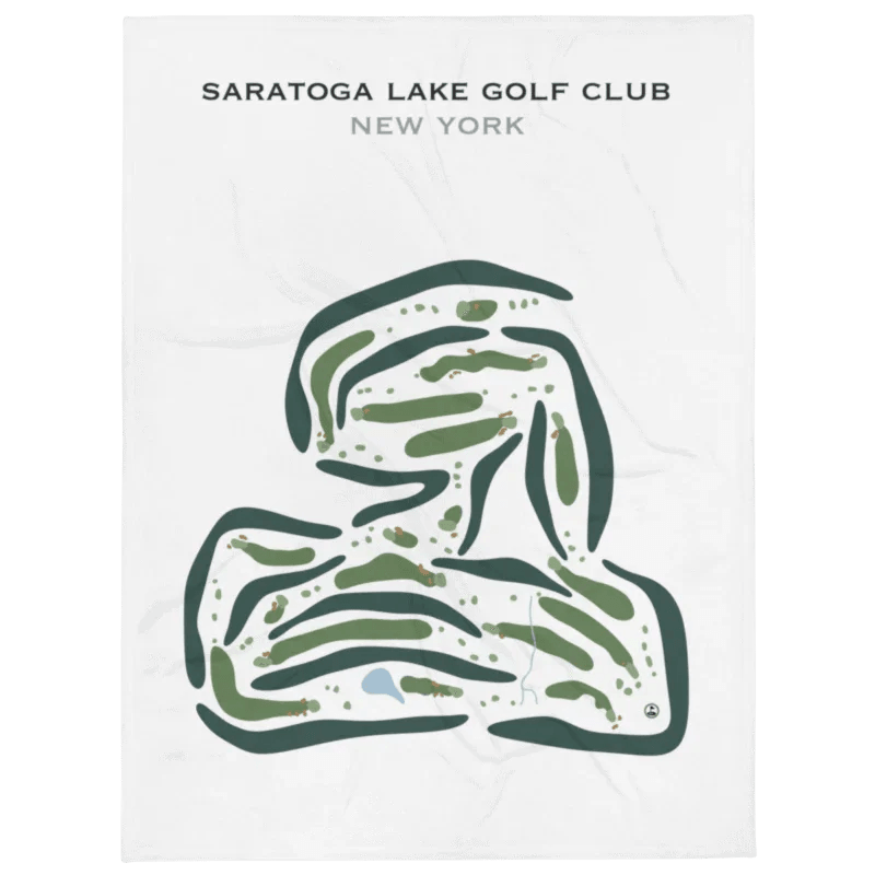 Saratoga Lake Golf Club, New York - Printed Golf Courses