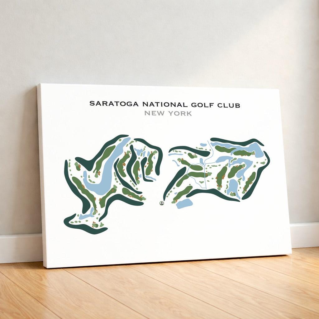 Saratoga National Golf Club, New York - Printed Golf Course