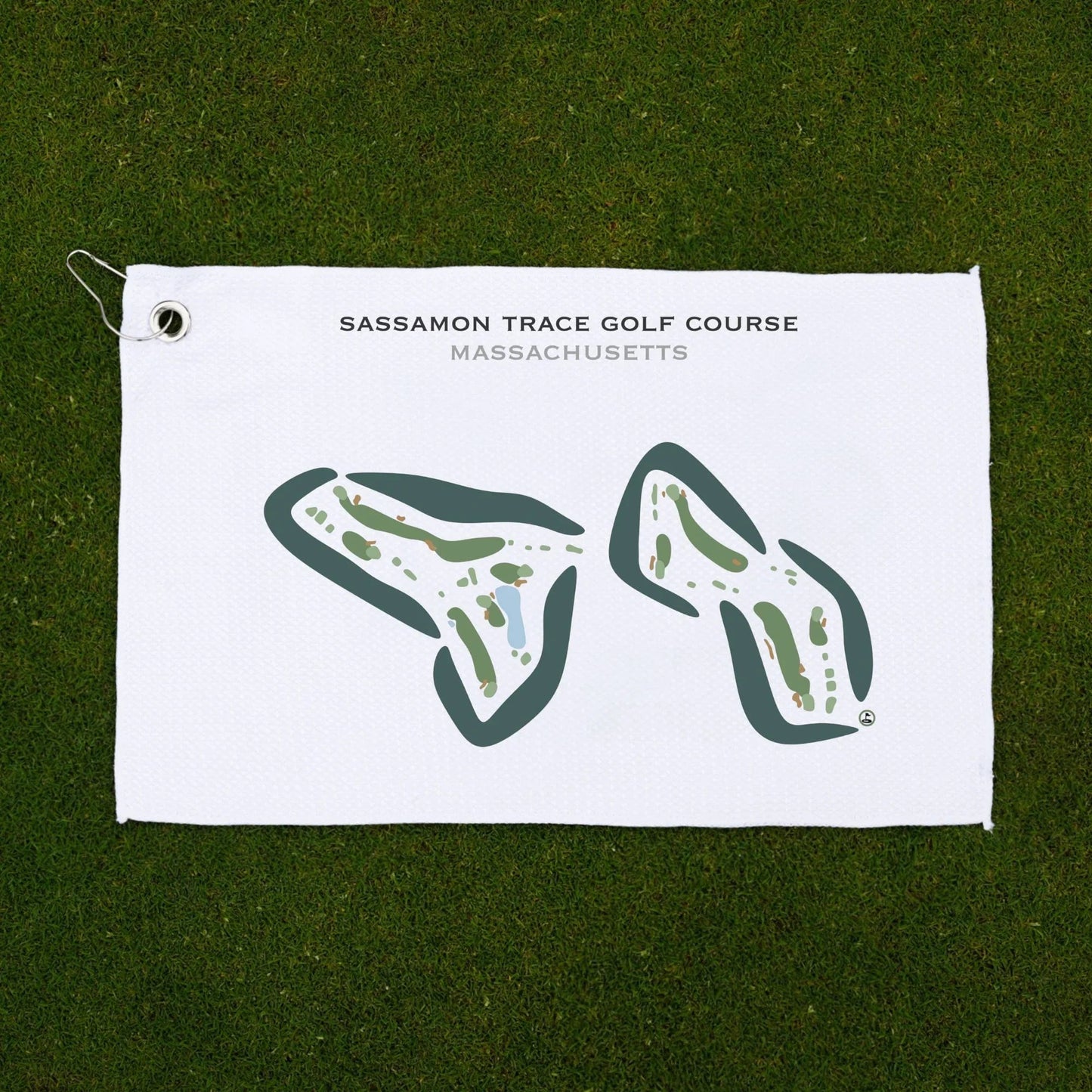 Sassamon Trace Golf Course, Massachusetts - Printed Golf Courses