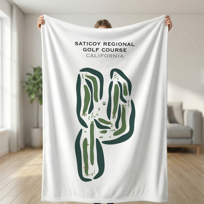 Saticoy Regional Golf Course, California - Printed Golf Courses