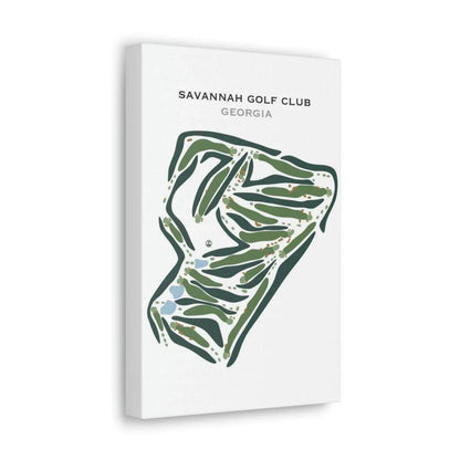 Savannah Golf Club, Georgia - Printed Golf Courses