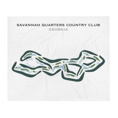 Savannah Quarters Country Club, Georgia - Printed Golf Courses