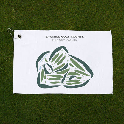 Sawmill Golf Course, Pennsylvania - Printed Golf Courses