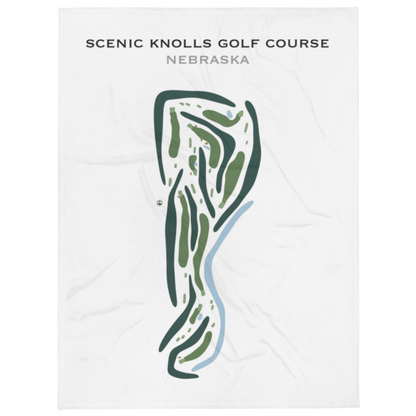 Scenic Knolls Golf Course, Nebraska - Printed Golf Courses