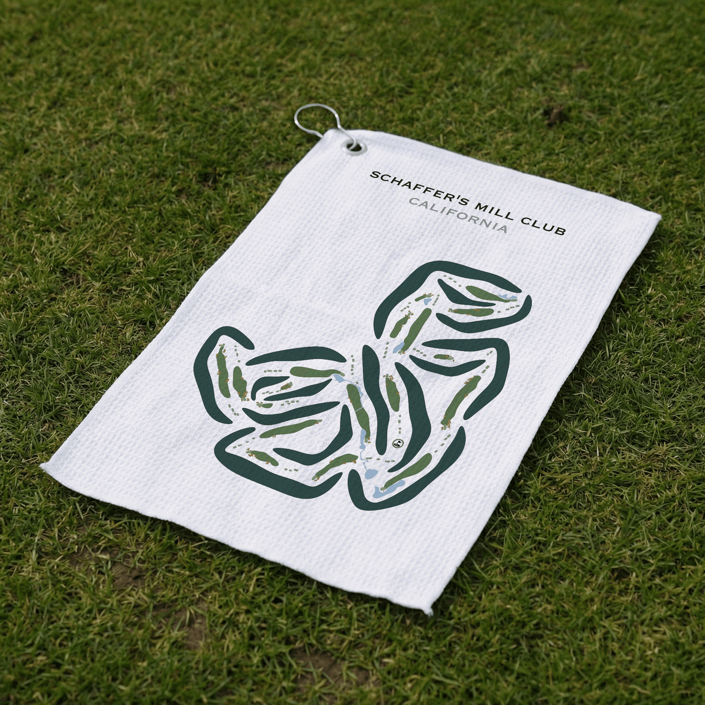 Schaffer's Mill Golf Club, California - Printed Golf Courses